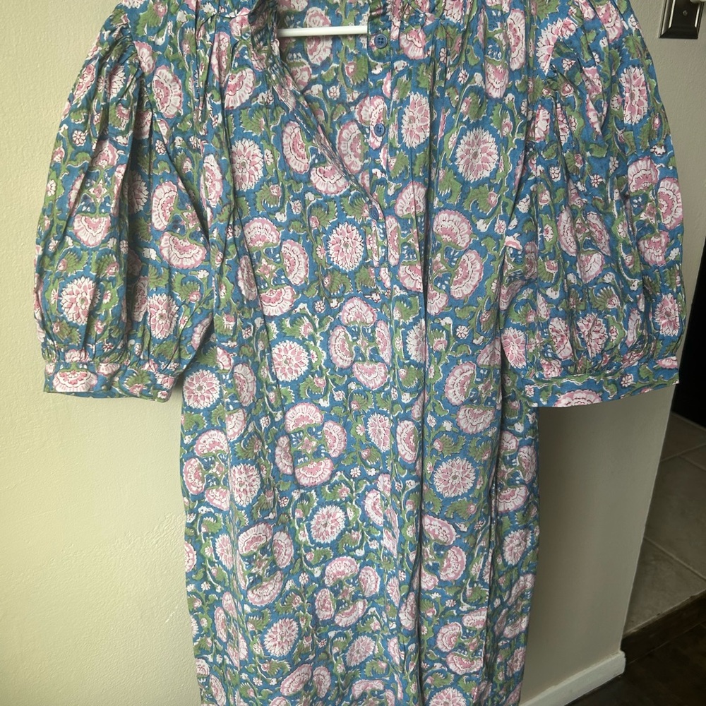 Le Bazar Coastal Floral Dress